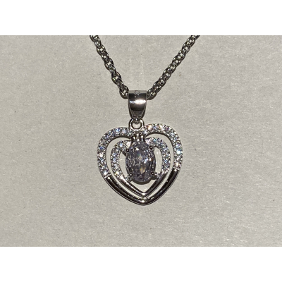 Angel Soul Energy hart Zilver Angel Soul Energy hart Zilver